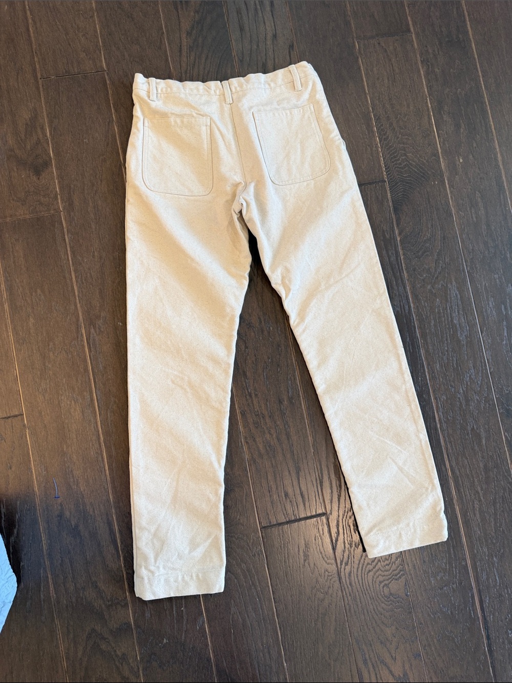 Industry of All Nations Organic Cotton Pants Unbleached Undyed Size 26 - Picture 8 of 13